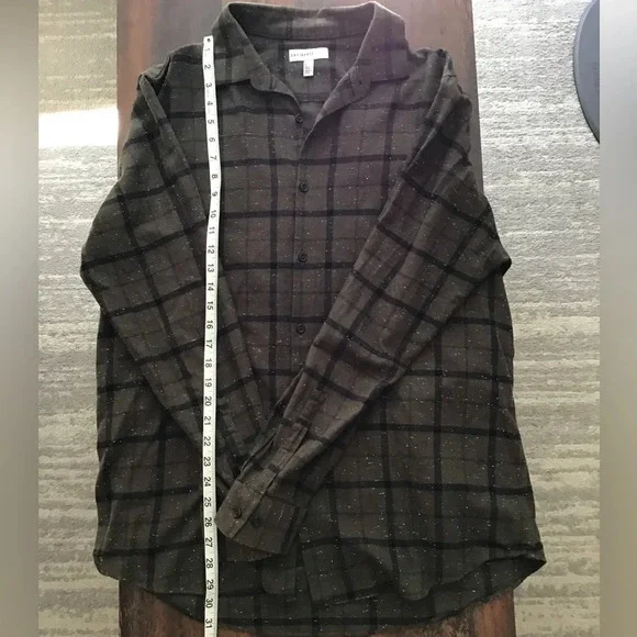 Calibrate Long Sleeve flannel - Green - XL - Picture 5 of 7